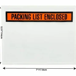 Sparco Pre-labeled Packing Slip Envelope - Packing List - 7"x 5 1/2" - 70 g/m² - Self-adhesive Seal - 41925