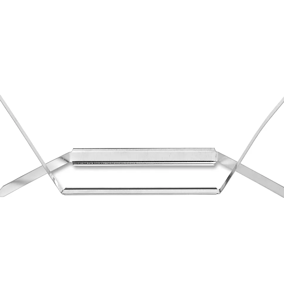 Sparco Prong Fastener Bases, 2 3/4" CC, 2" Capacity, Box Of 100