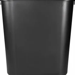Sparco Rectangular Wastebasket, 7 gal Capacity, Rectangular, 15