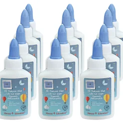 Sparco Washable School Glue, 1.25 Oz, White, Box Of 12 Bottles