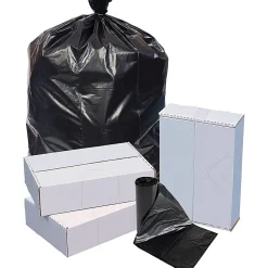 Special Buy Low Density Can Liners - 16 gal Capacity - 24"x 32" - 1 mil (25 Micron) Thickness - Black - LD243212, 25-Pack
