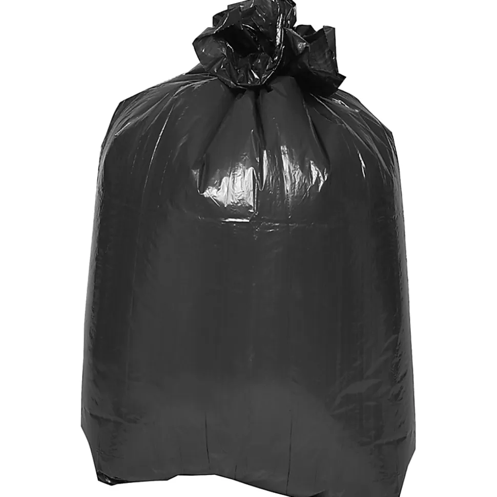 Special Buy Low Density Can Liners - 16 gal Capacity - 24"x 32" - 1 mil (25 Micron) Thickness - Black - LD243212, 25-Pack