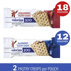 Special K Pastry Crisps Variety Pack, Fruit, 30 Crisps Per Box, Case Of 2 Boxes