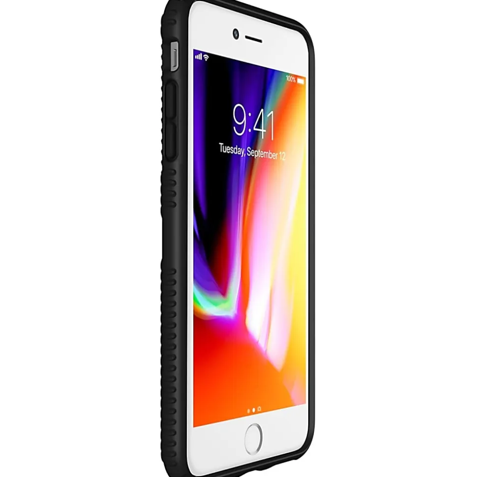 Speck® Presidio™ GRIP Case For Apple® iPhone® 6s Plus/7 Plus/8 Plus, Black