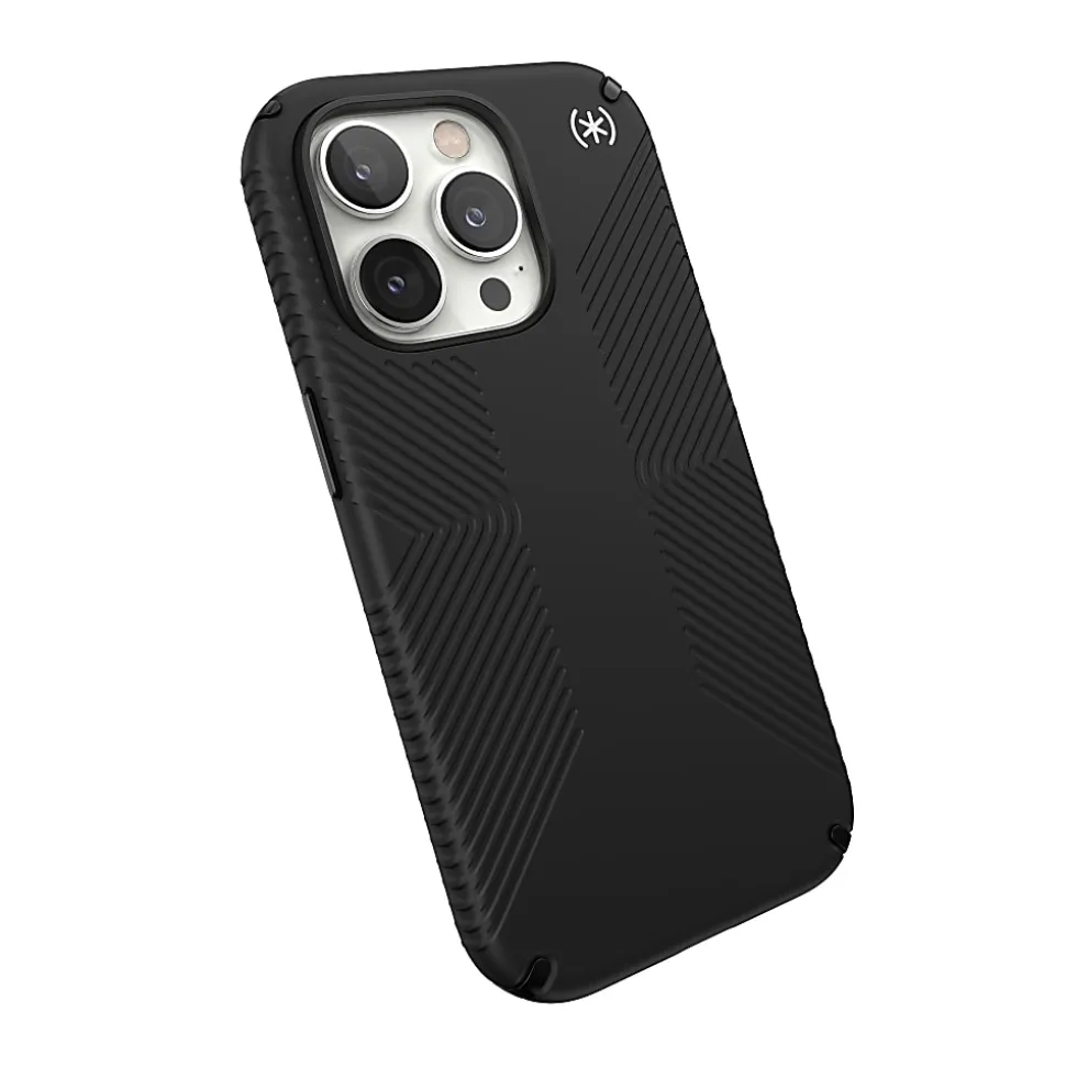 Speck Presidio® 2 Grip MagSafe® Case For iPhone® 14 Pro, Black, 150146-D143