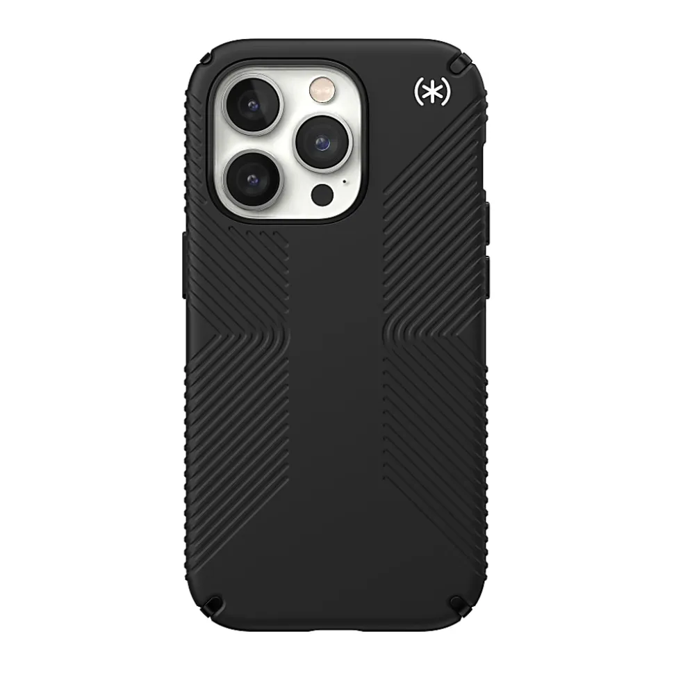 Speck Presidio® 2 Grip MagSafe® Case For iPhone® 14 Pro, Black, 150146-D143