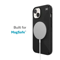 Speck Presidio® 2 Grip MagSafe® Case For iPhone® 14 Pro, Charcoal, 150146-3068
