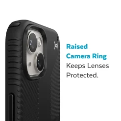 Speck Presidio® 2 Grip MagSafe® Case For iPhone® 14 Pro, Charcoal, 150146-3068