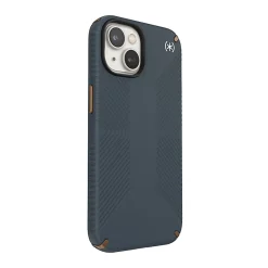 Speck Presidio2 Grip MagSafe iPhone® 14 Case, Charcoal, 150059-3068