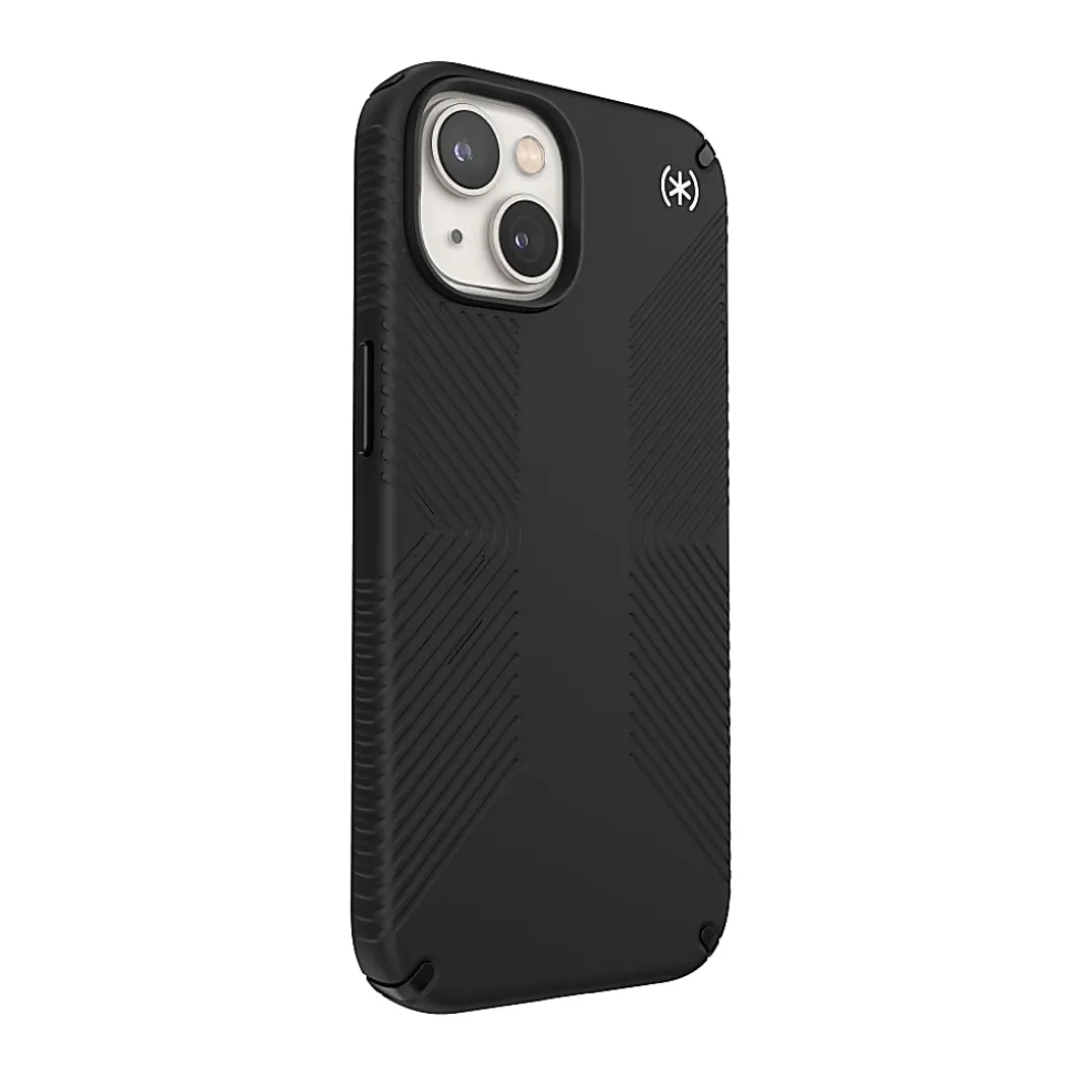 Speck Presidio2 Grip MagSafe iPhone® 14 Case, Black, 150059-D143
