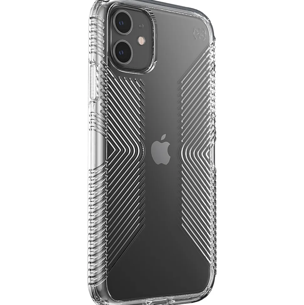 Speck Presidio Perfect-Clear Case With Grips For iPhone® 11, Clear