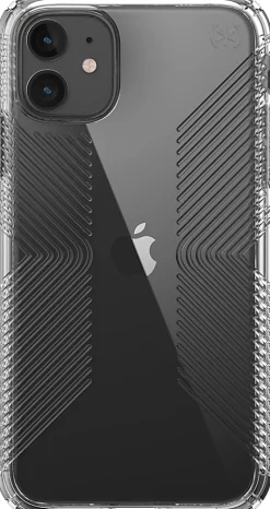 Speck Presidio Perfect-Clear Case With Grips For iPhone® 11, Clear