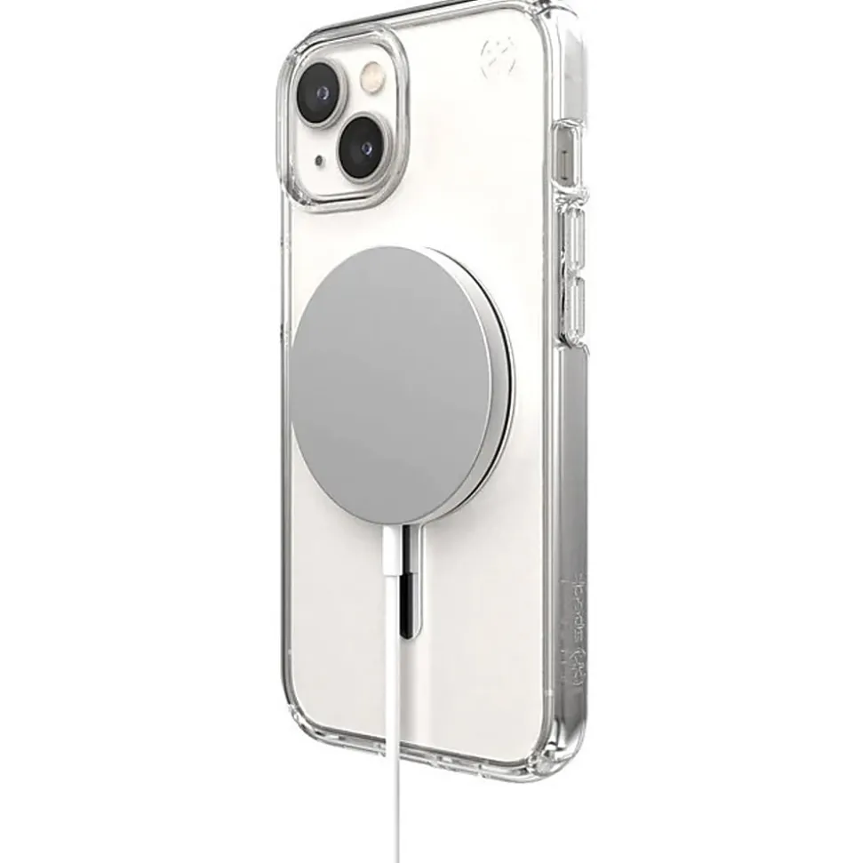 Speck Presidio® Perfect-Clear MagSafe® Case For iPhone® 14, Clear, 150061-3080