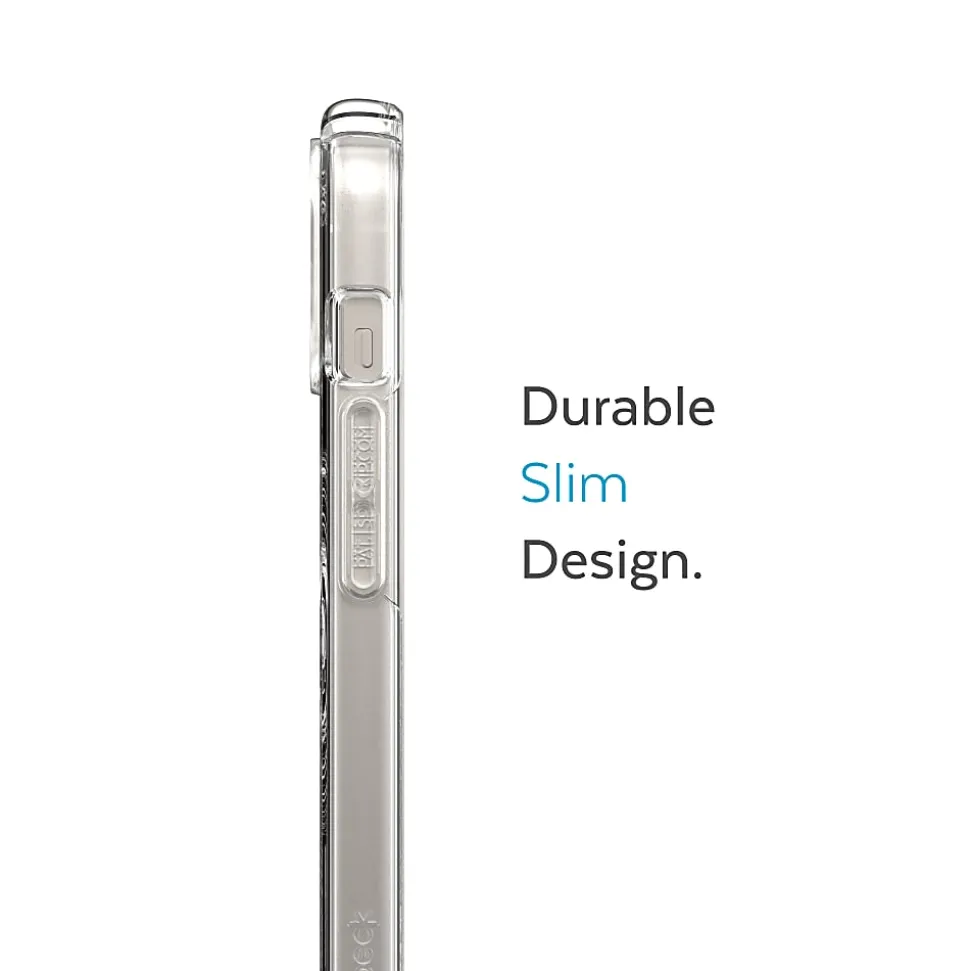 Speck Presidio® Perfect-Clear MagSafe® Case For iPhone® 14, Clear, 150061-3080