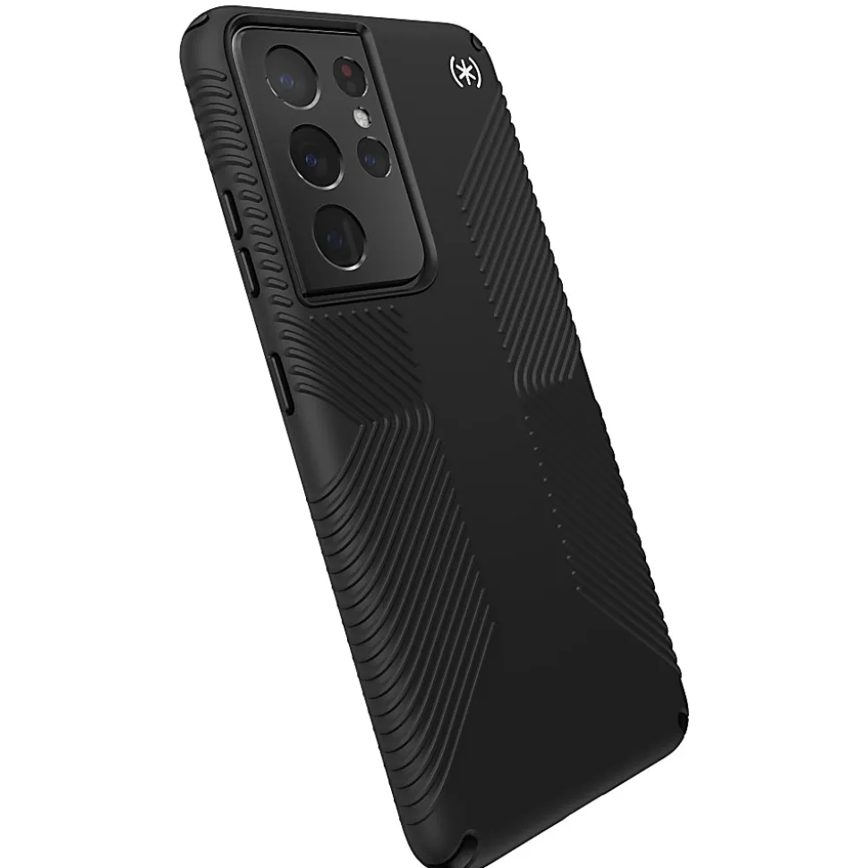 Speck Products Presidio 2 Grip Galaxy S21 Ultra Case, Black