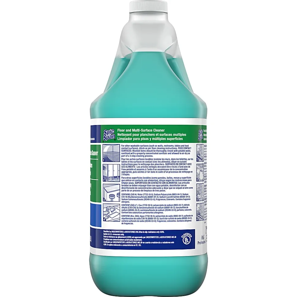 Spic And Span® Multi-Surface And Floor Cleaner, 128 Oz Bottle