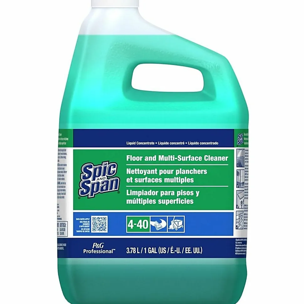 Spic And Span® Multi-Surface And Floor Cleaner, 128 Oz Bottle