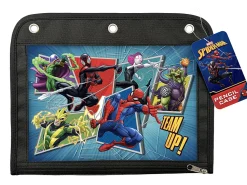 Spiderman 3-Ring Pencil Pouch, 10.5" x 8.25"