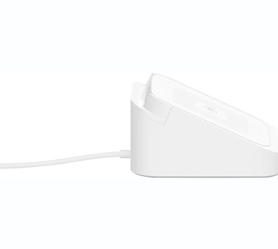 Square Dock Station For Square Contactless And Chip Reader, 2 1/2"H x 4 1/2"W x 4 1/2"D, White, 8132358