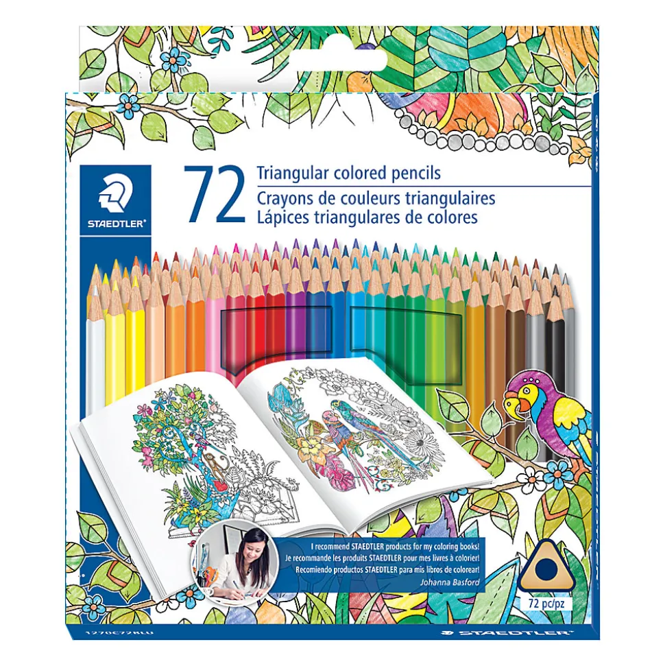 Staedtler® Color Pencils, Assorted Colors, Pack Of 72