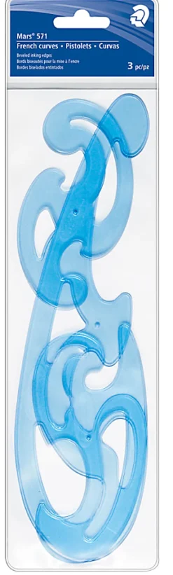 Staedtler® French Curve Set, Set Of 3