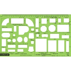 Staedtler® Mars® Template, House Furnishings