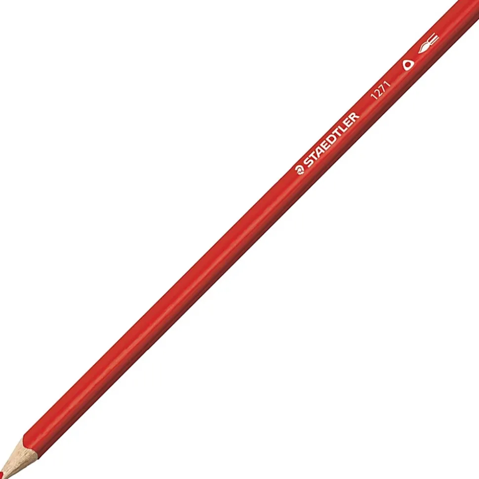 Staedtler® Watercolor Pencils, 5 mm, Assorted Colors, Box Of 24 Pencils