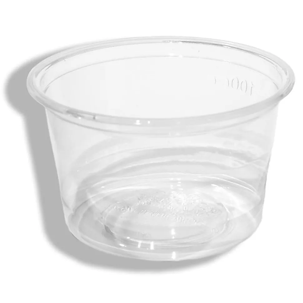 StalkMarket Planet+ Compostable Cold Cups, Souffle, 4 Oz, Clear, Pack Of 2,000 Cups