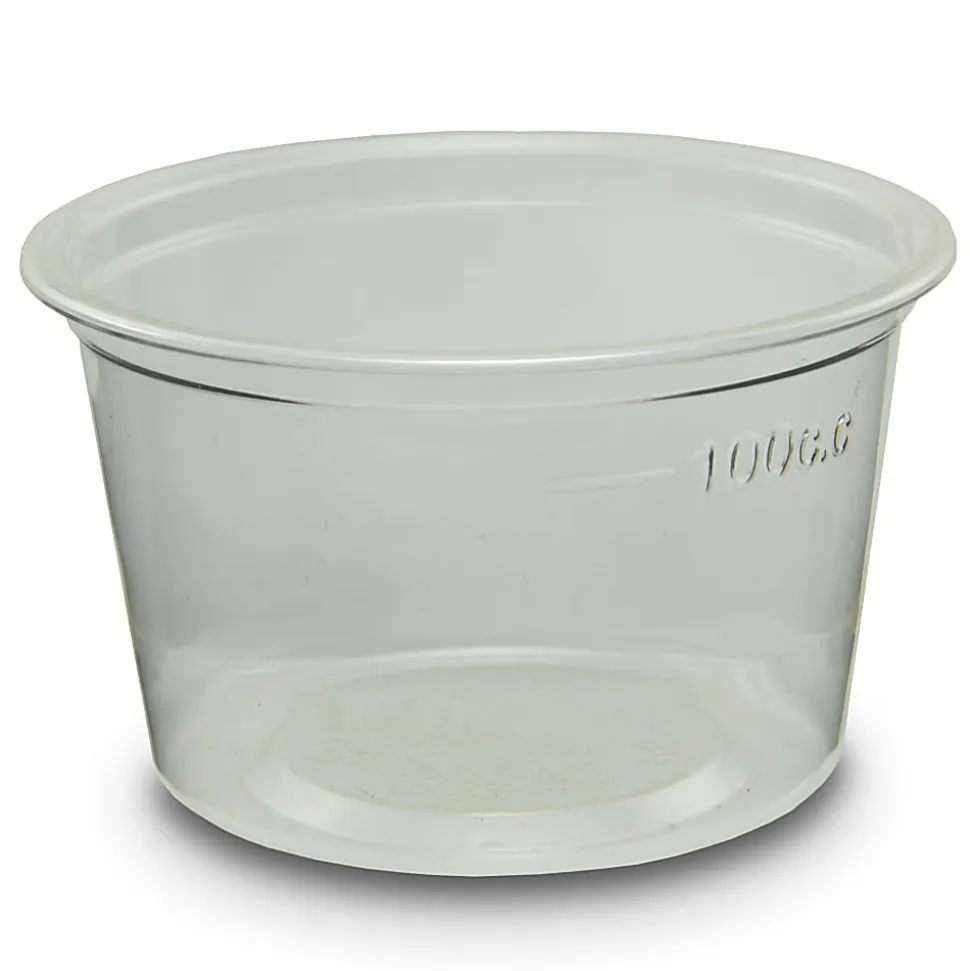 StalkMarket Planet+ Compostable Cold Cups, Souffle, 4 Oz, Clear, Pack Of 2,000 Cups