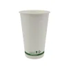 StalkMarket Planet+ Compostable Hot Cups, 16 Oz, White, Pack Of 1,000 Cups
