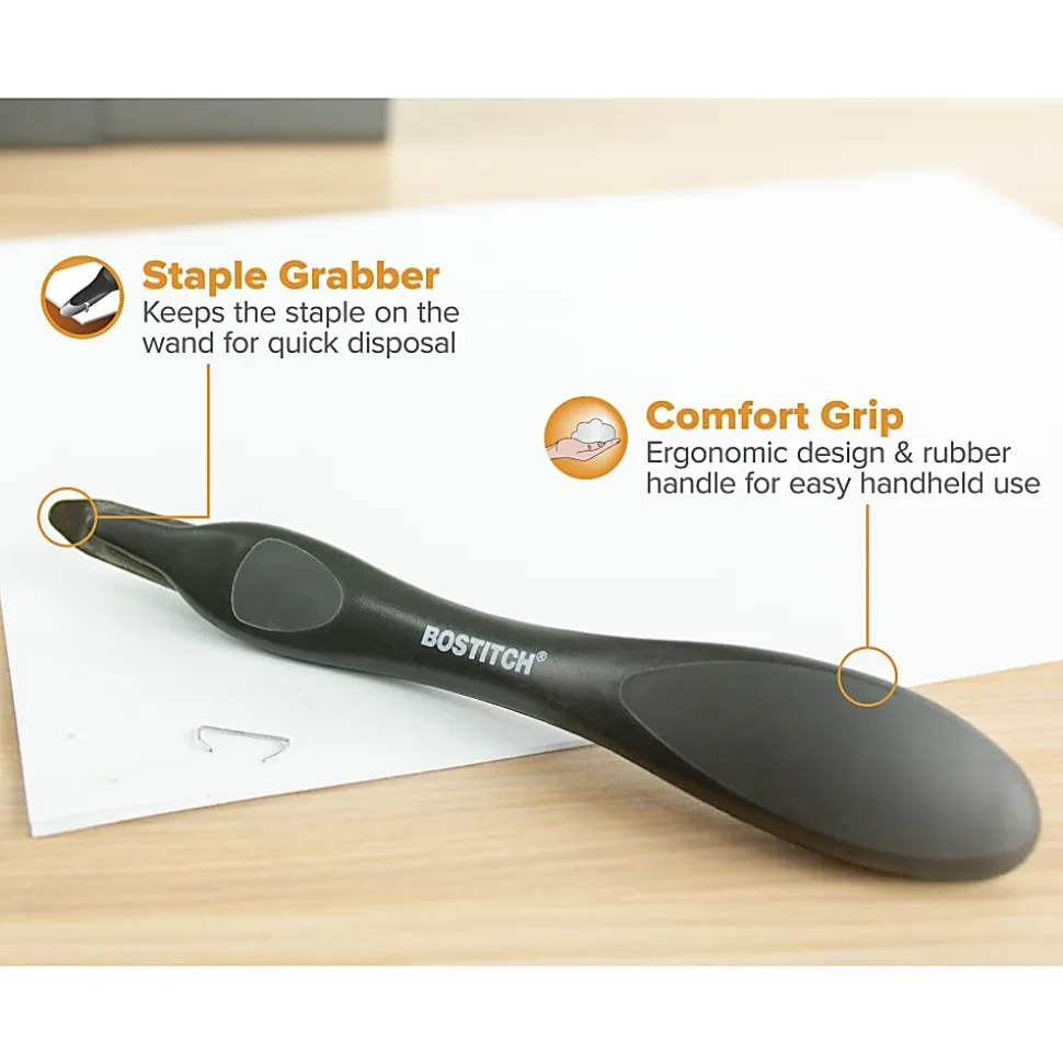 Stanley Bostitch® Calypso Magnetic Staple Remover, Black