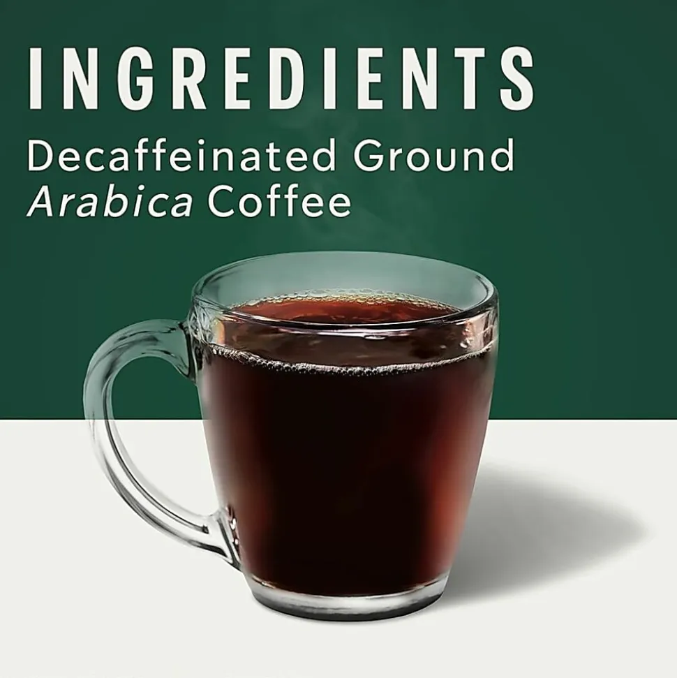 Starbucks® K-Cup Decaf Pike Place Roast Coffee, 24/Pack, 4/Box, 12434952CT