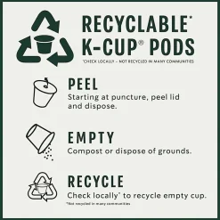 Starbucks® K-Cup Decaf Pike Place Roast Coffee, 24/Pack, 4/Box, 12434952CT