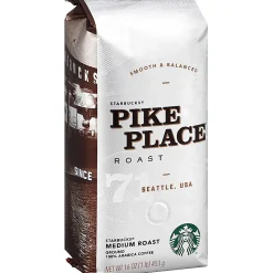 Starbucks® Pike Place Ground Coffee, Light Roast, 1 Lb Per Bag