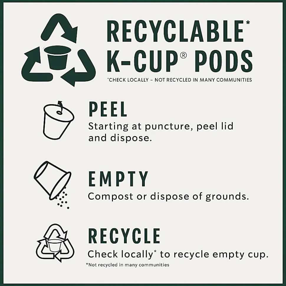 Starbucks® Single-Serve Coffee K-Cup®, Breakfast Blend, Carton Of 24