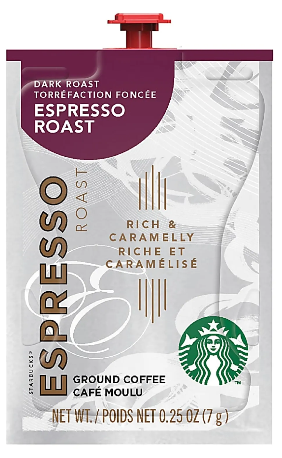 Starbucks® Single-Serve Freshpacks, Espresso Roast, Carton Of 72