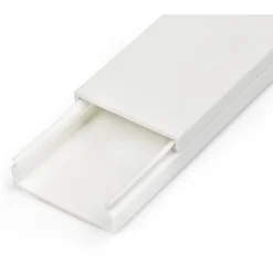 StarTech.com Cable Management Raceway w/Adhesive Tape 39in - Network Cable Hider Kit - Solid Wire Duct System - CBMWWD3211