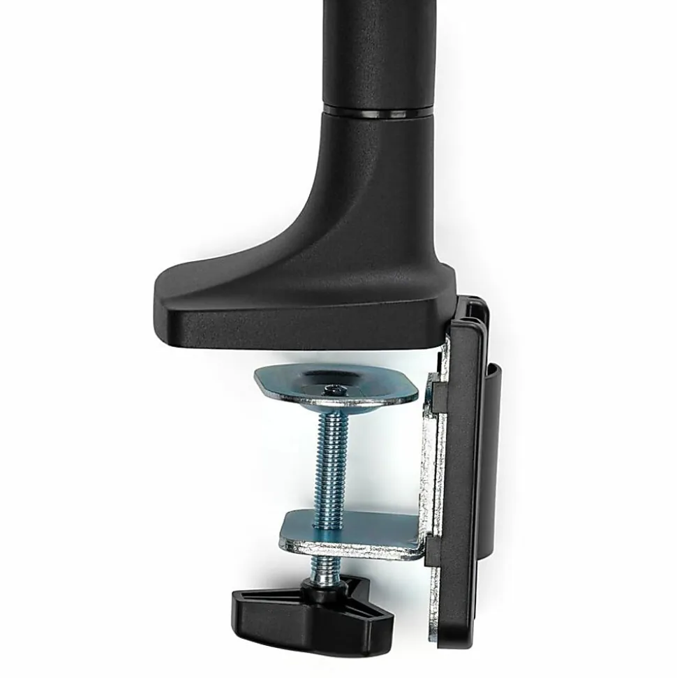 StarTech.com Desk Mount Monitor Arm - Full Motion Articulating - Monitors 12" to 34" Adjustable VESA Single Monitor Arm - ARMPIVOTHDB