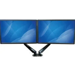 StarTech.com Dual Monitor Arm - USB Hub and Audio Ports in Base - Monitors up to 32