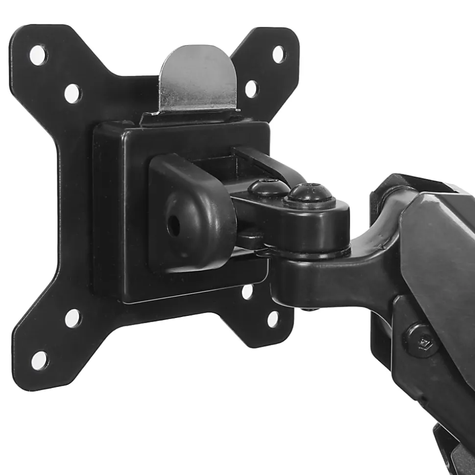 StarTech.com Dual Monitor Arm - USB Hub and Audio Ports in Base - Monitors up to 32" - VESA Monitor Stand Desk Mount