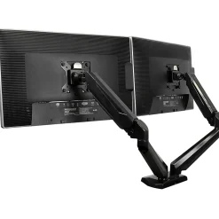 StarTech.com Dual Monitor Arm - USB Hub and Audio Ports in Base - Monitors up to 32