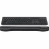 StarTech.com Foam Keyboard Wrist Rest  Ergonomic Wrist Support  Padded Keyboard Desk Cushion for Typing  Black Computer Hand & Arm Rest