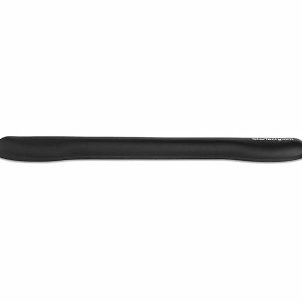 StarTech.com Foam Keyboard Wrist Rest Ergonomic Wrist Support Padded Keyboard Desk Cushion for Typing Black Computer Hand & Arm Rest