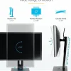 StarTech.com Free Standing Single Monitor Mount, Height Adjustable Ergonomic Monitor Desk Stand, For VESA Mount Displays up to 32" (15lb)