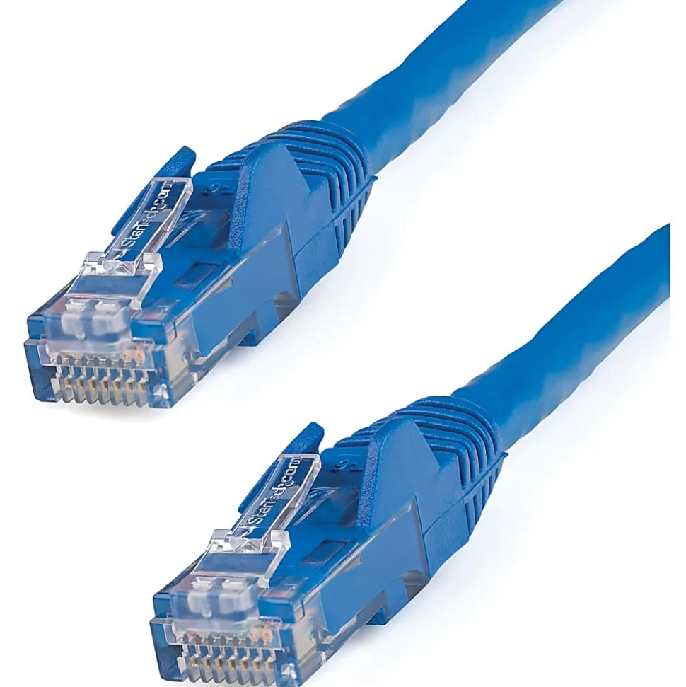 StarTech.com 150ft Blue Cat6 Patch Cable with Snagless RJ45 Connectors - Long Ethernet Cable - 150 ft Cat 6 UTP Cable - N6PATCH150BL