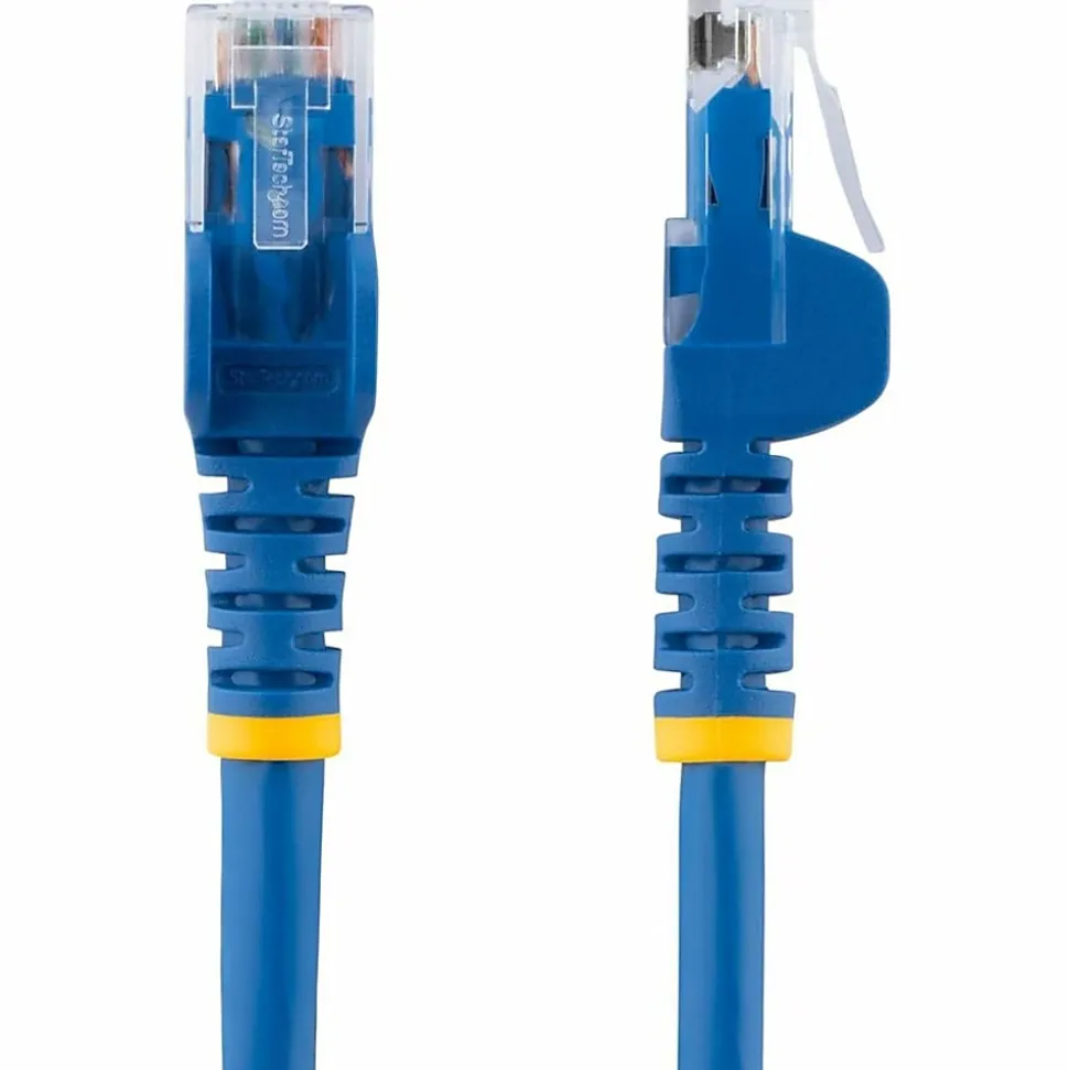 StarTech.com 10 ft. CAT6 Cable - 10 Pack - BlueCAT6 Patch Cable - Snagless RJ45 Connectors - Category 6 Cable - 24 AWG (N6PATCH10BL10PK)