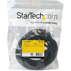 StarTech.com 20 ft Coax High Res Monitor VGA Cable HD15 M/M - Connect your VGA monitor with the highest quality connection available - MXT101MMHQ20