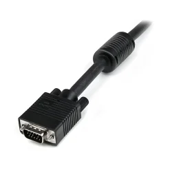 StarTech.com 25 ft Coax High Resolution Monitor VGA Cable - HD15 M/M - VGA cable - HD-15 (VGA) (M) to HD-15 (VGA) (M) - 25 ft - molded - black -