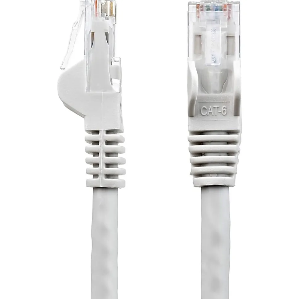 StarTech.com 9 ft Gray Cat6 Cable with Snagless RJ45 Connectors - Cat6 Ethernet Cable - 9ft UTP Cat 6 Patch Cable - N6PATCH9GR