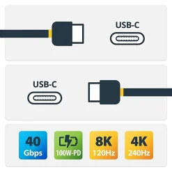 StarTech.com 3ft (1m) Secure Charging Cable, USB-A to USB-C Data Blocker Charge-Only Cable, Secure Charger Adapter Cable - USBSCHAC1M